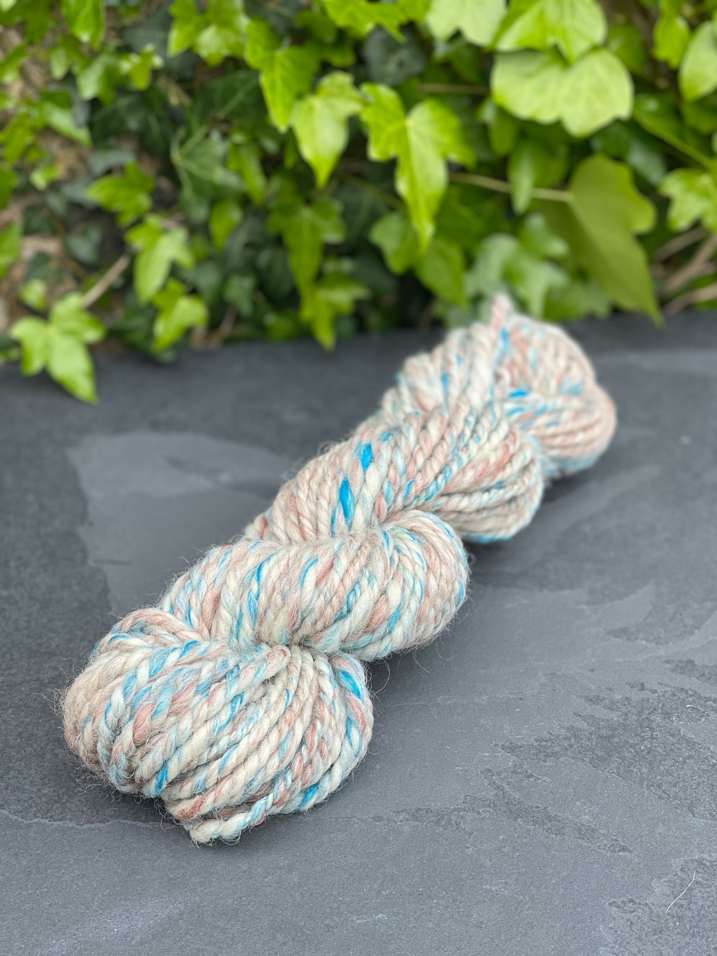 Handspun Devon Closewool, Romney and Exmoor Blueface