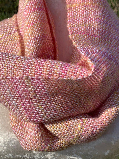 Woven scarf by Penberth Yarns