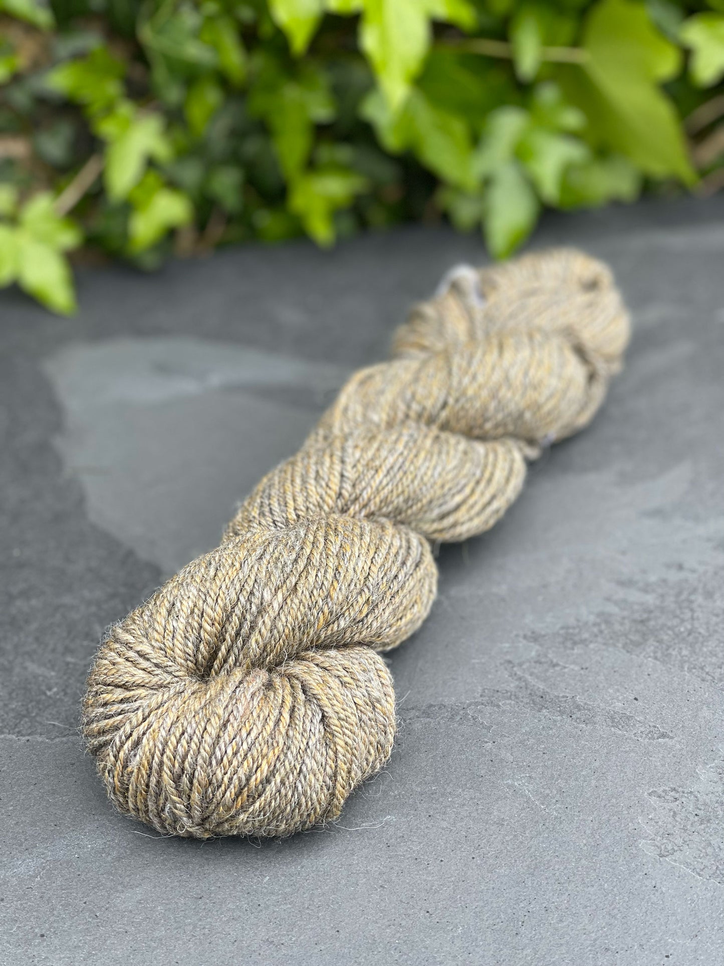 Kyanite, Alpaca, Merino and Silk Hand Spun Yarn