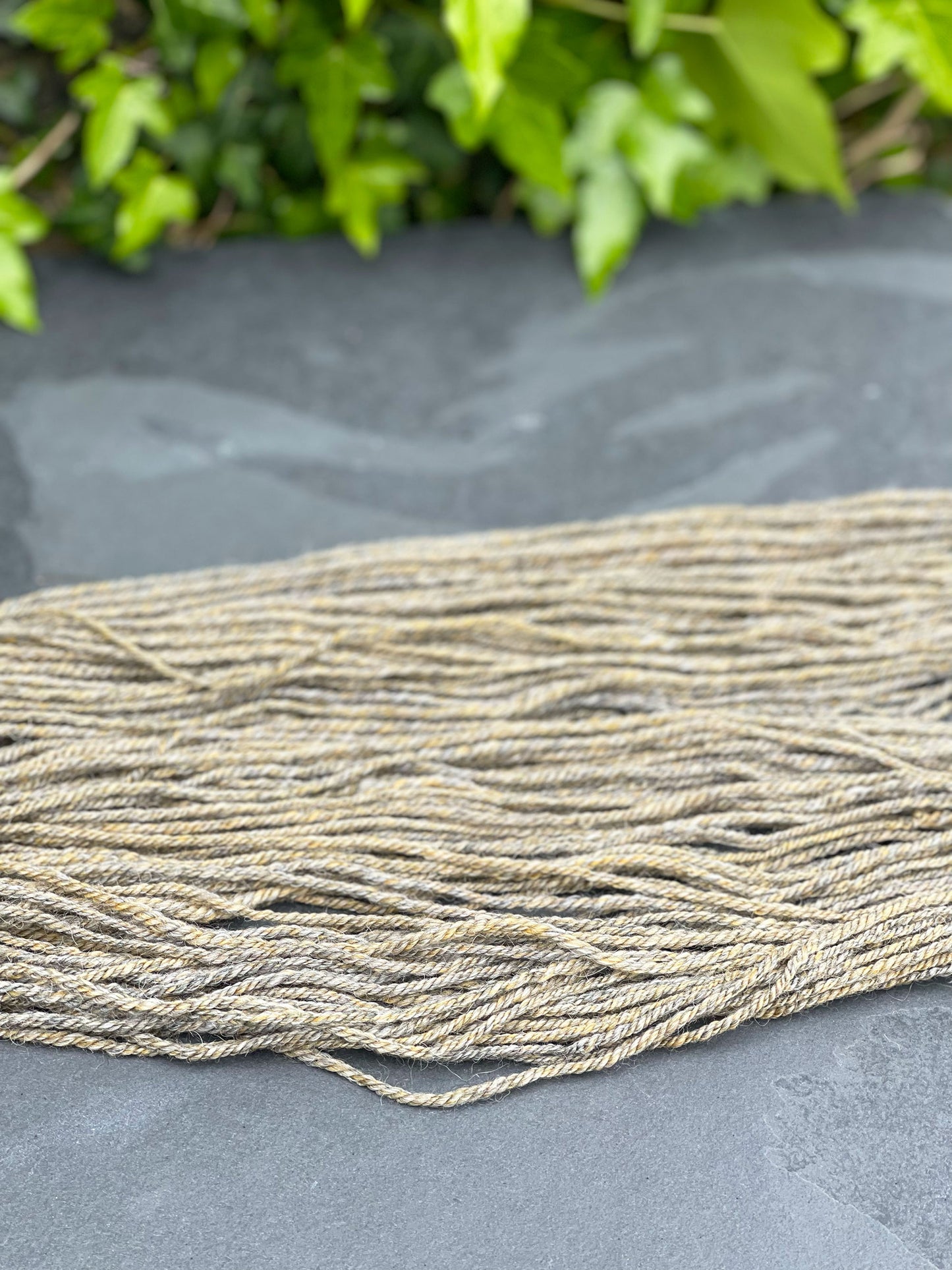 Kyanite, Alpaca, Merino and Silk Hand Spun Yarn