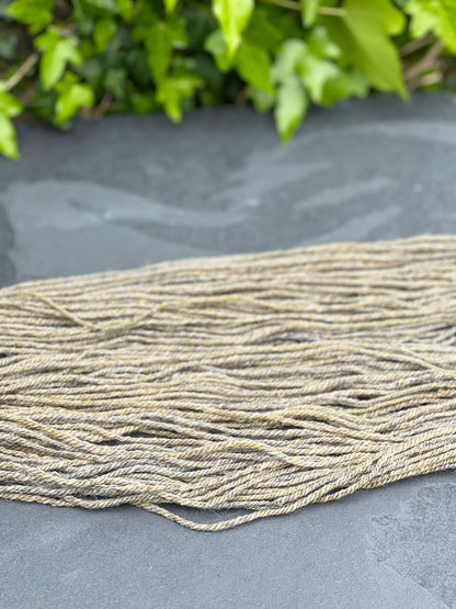 Kyanite, Alpaca, Merino and Silk Hand Spun Yarn