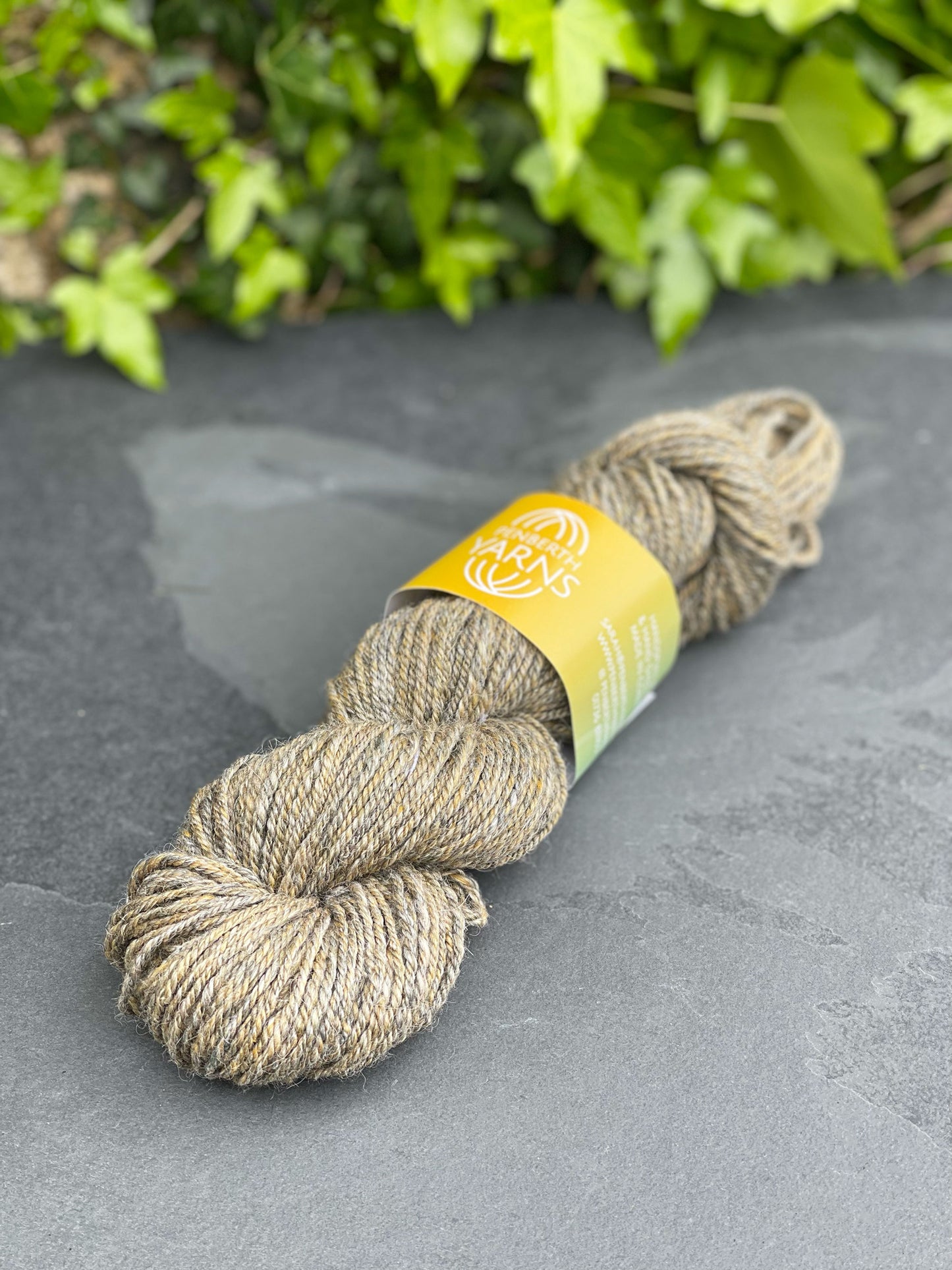 Kyanite, Alpaca, Merino and Silk Hand Spun Yarn