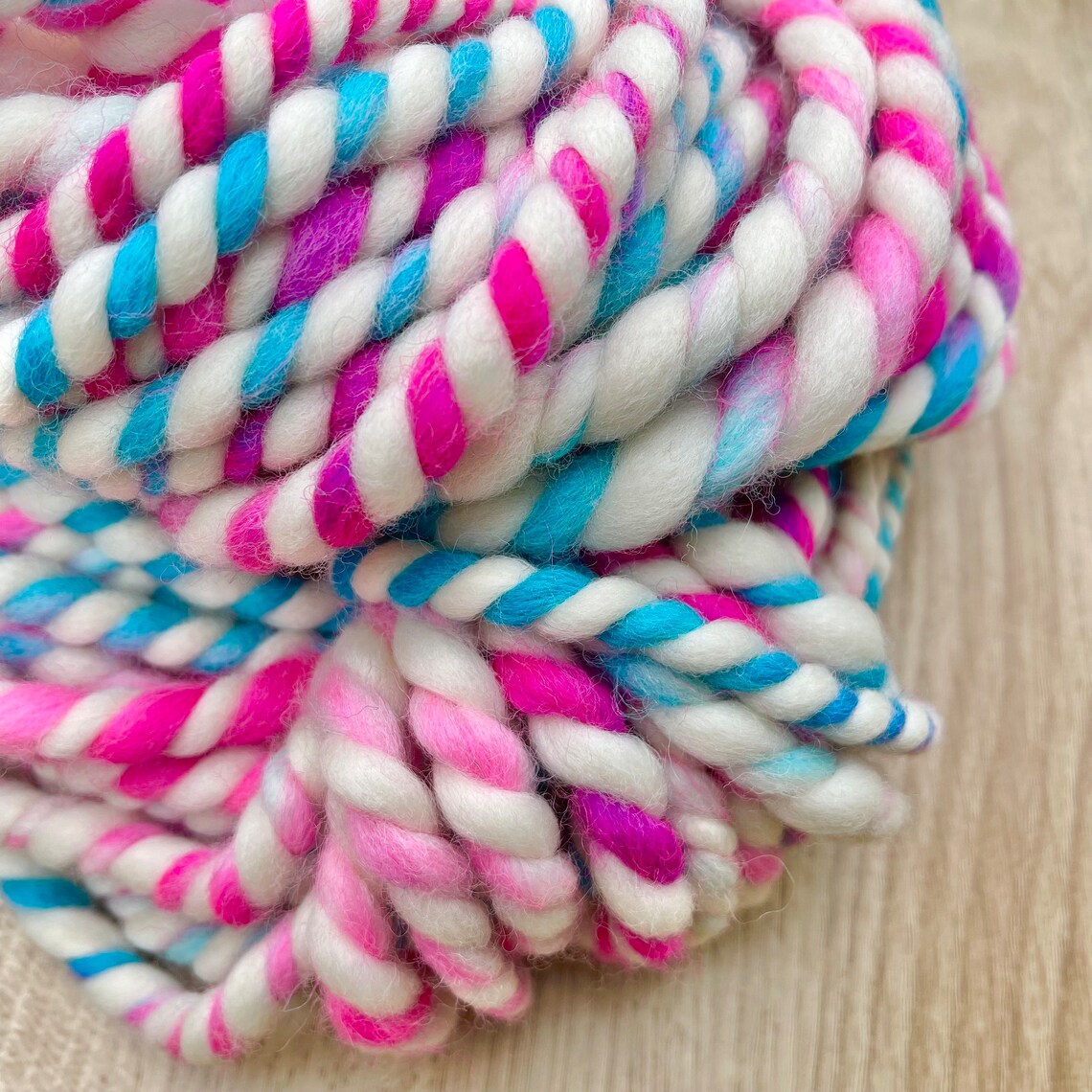Handspun yarns by Penberth Yarns, Cornwall