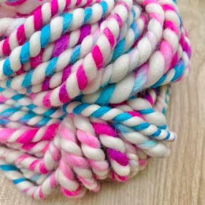 Handspun yarns by Penberth Yarns, Cornwall