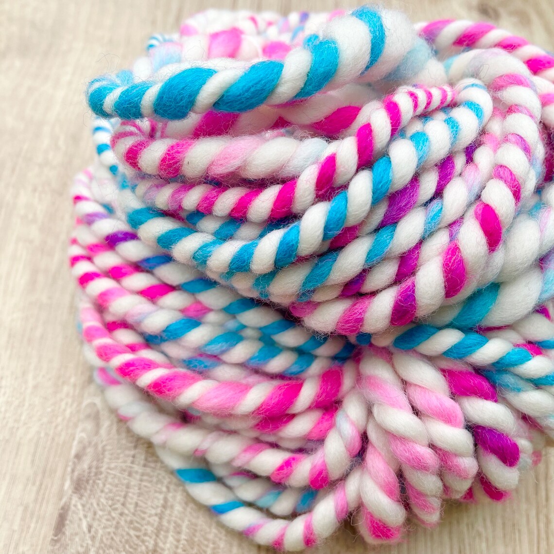 Handspun yarns by Penberth Yarns, Cornwall