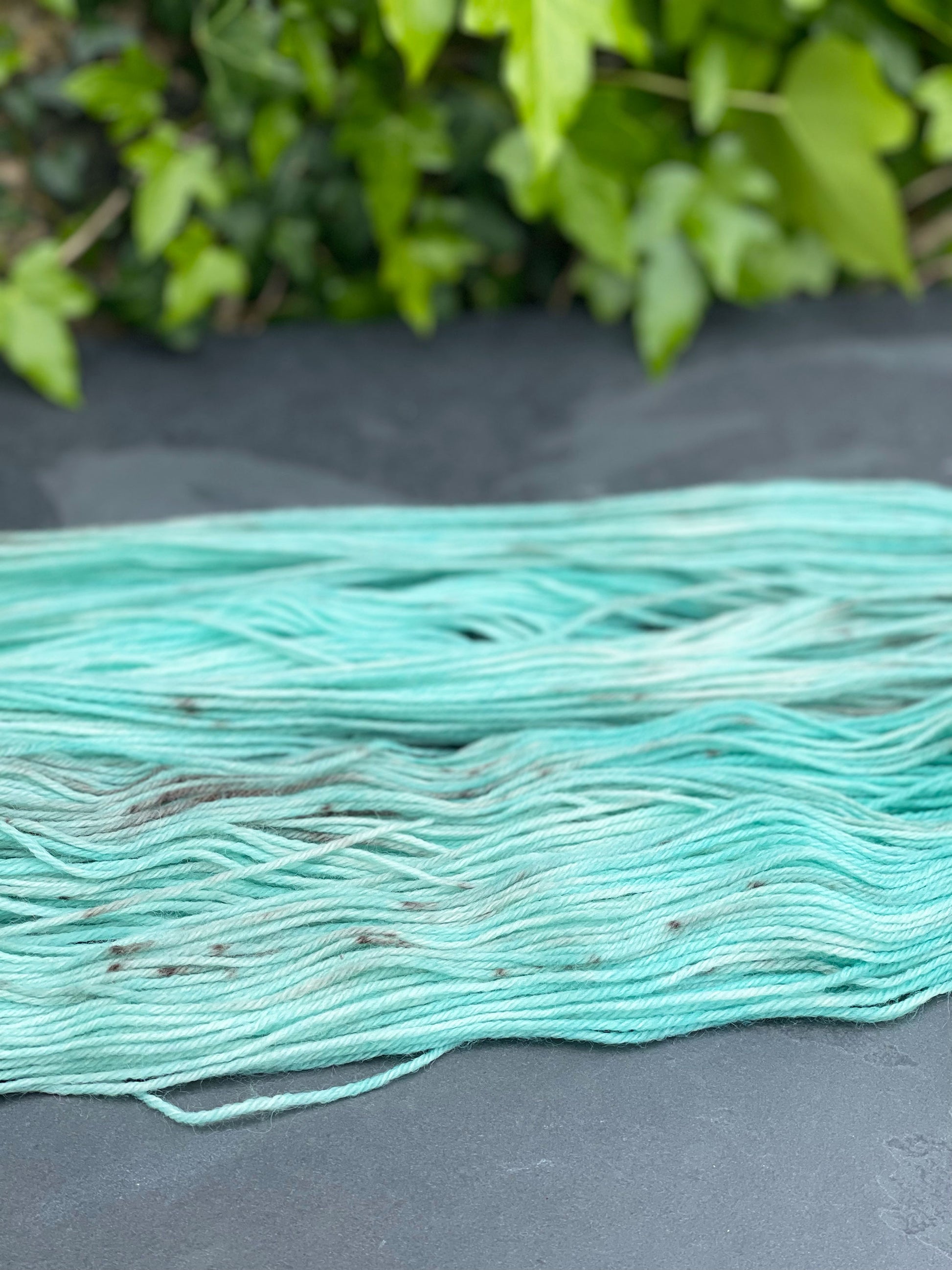 Hand dyed yarns by Penberth Yarns, Cornwall
