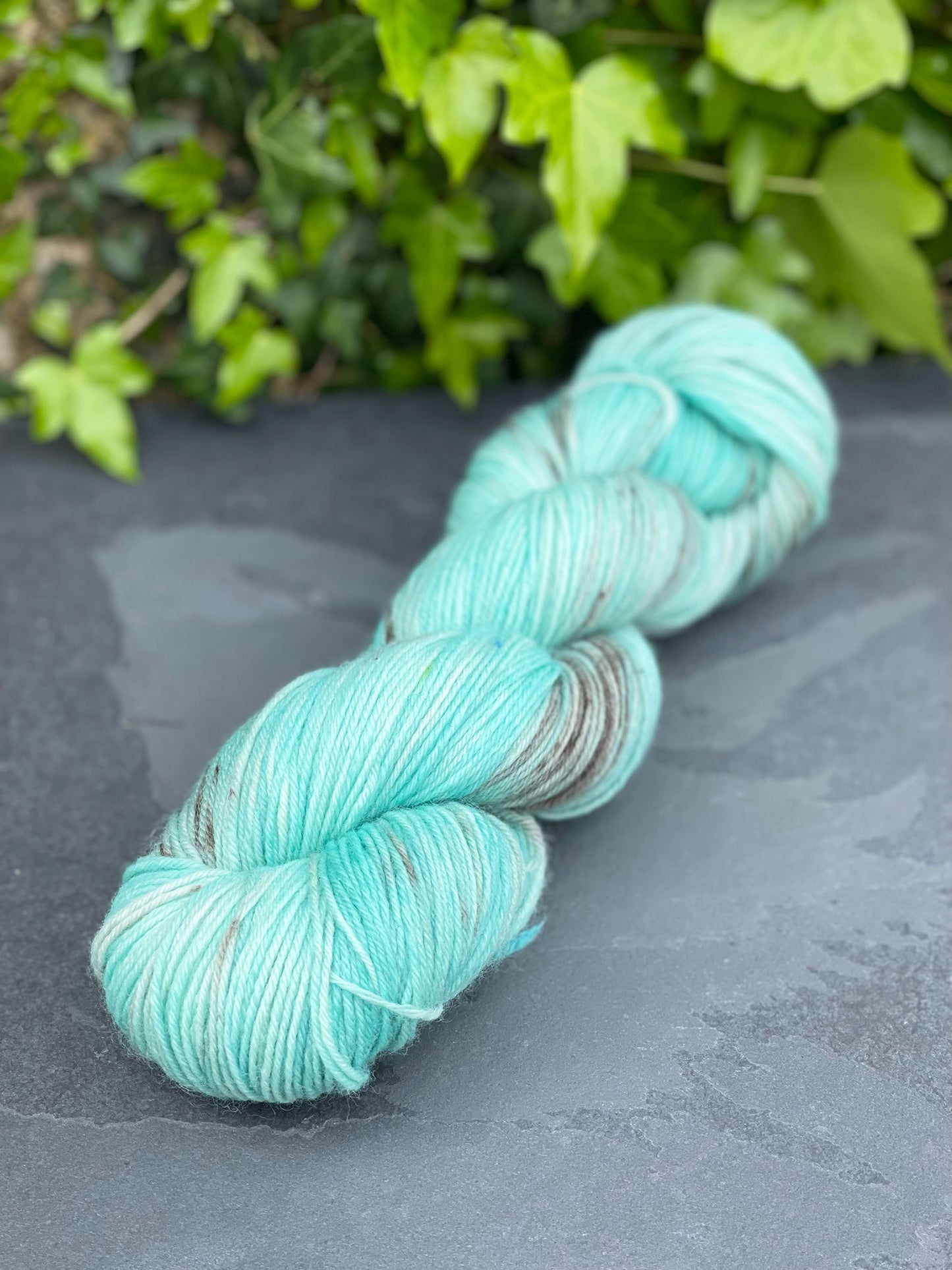Hand dyed yarns by Penberth Yarns, Cornwall
