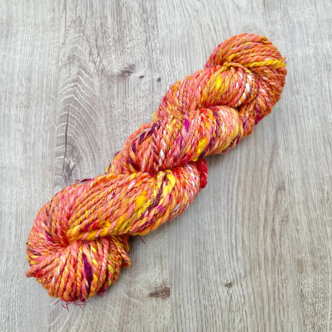 Handspun art yarns by Penberth Yarns