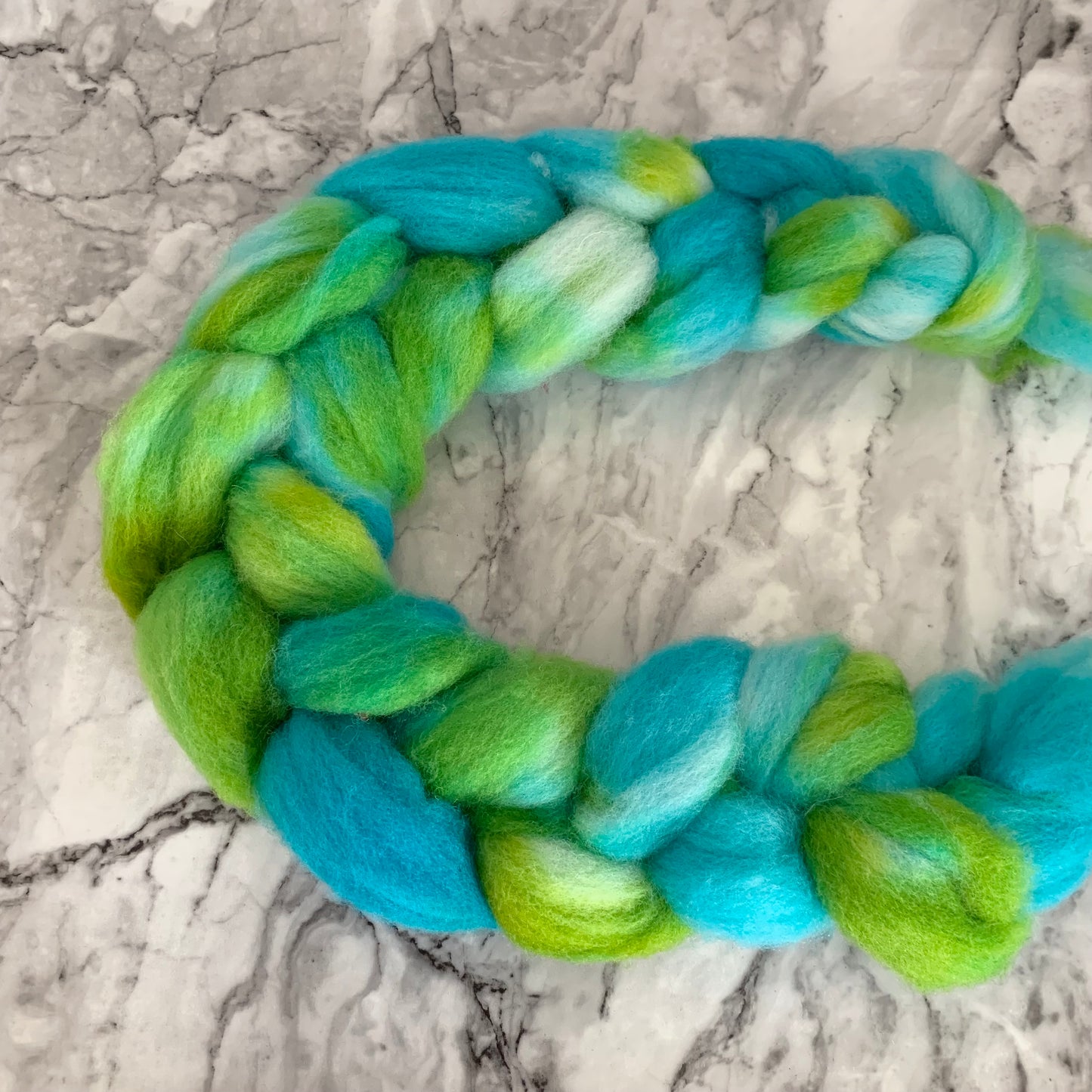 Sea Kelp, Whiteface Woodland Spinning Fibre, 100g