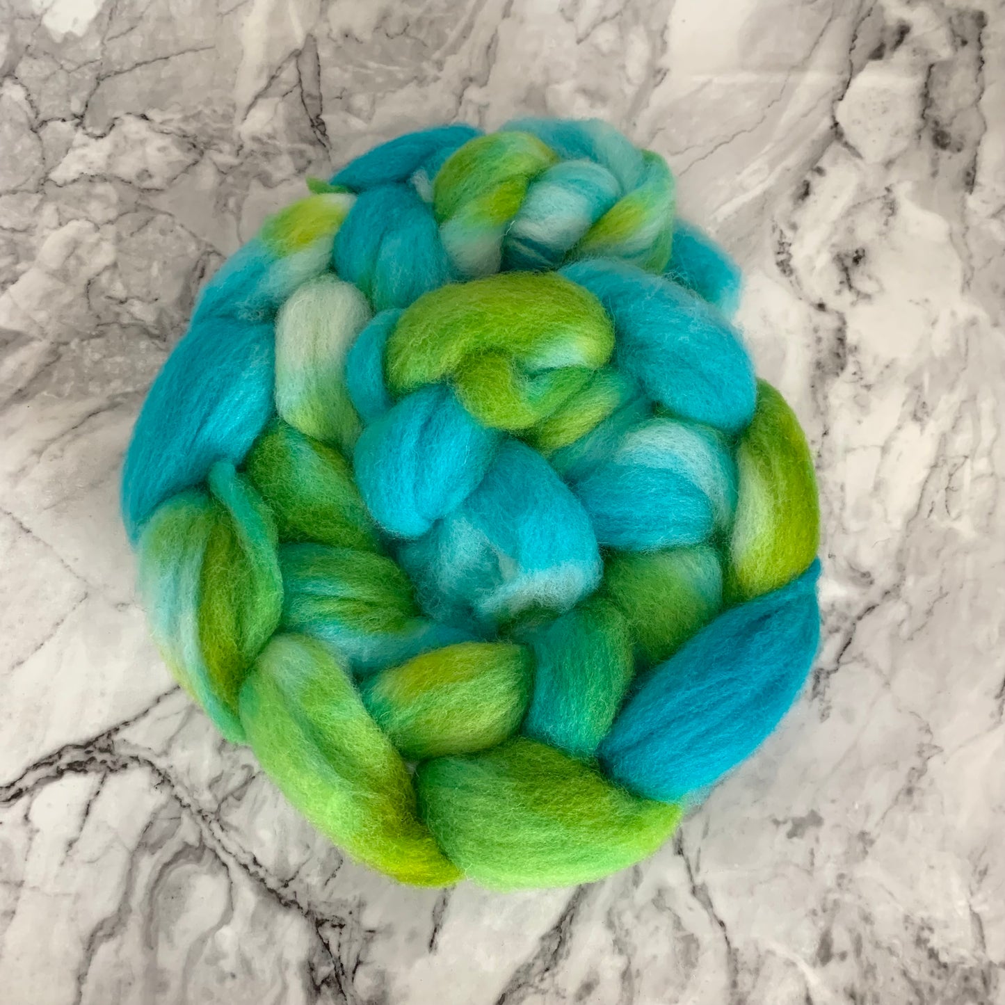 Sea Kelp, Whiteface Woodland Spinning Fibre, 100g