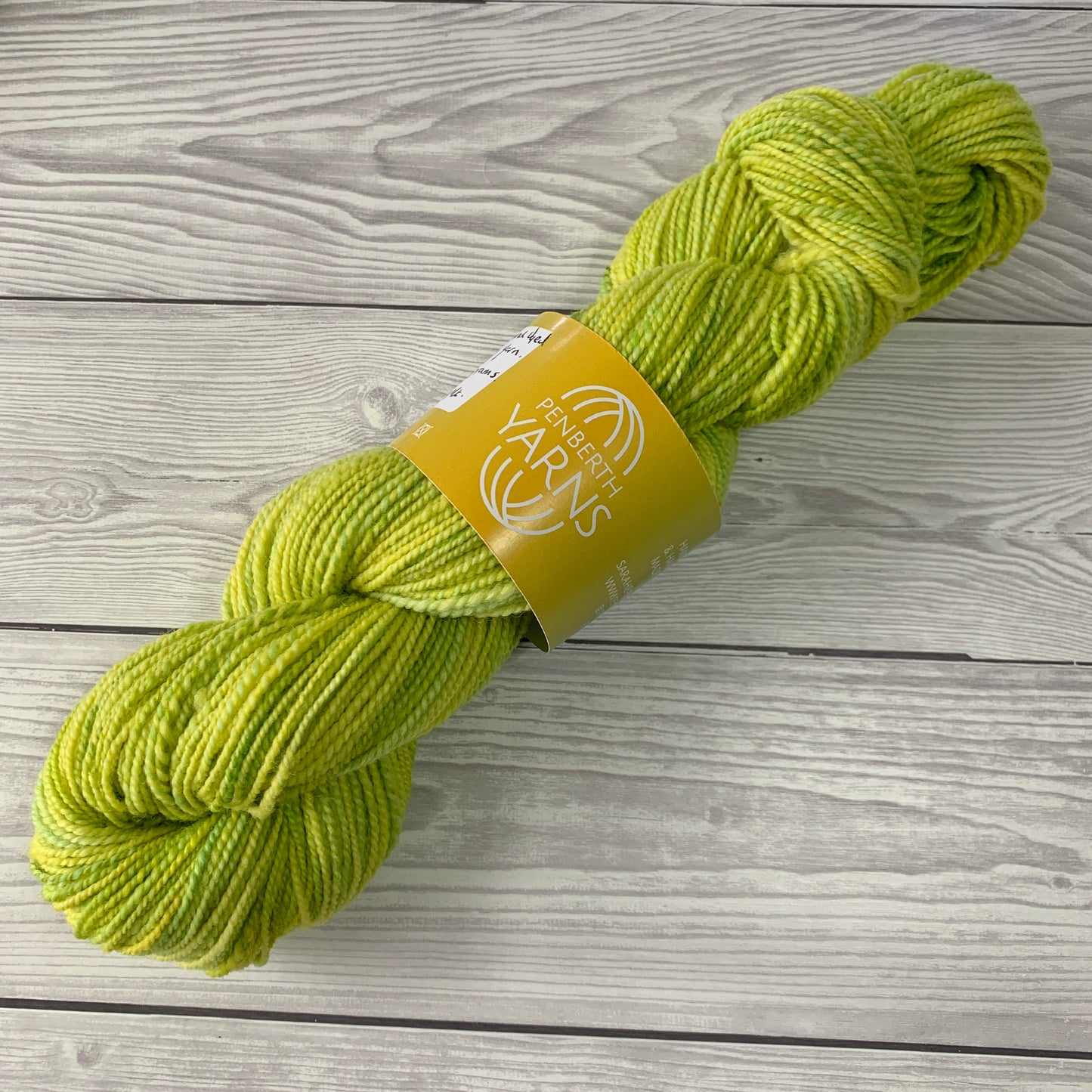 Spring Greens, Corriedale Hand Spun Yarn