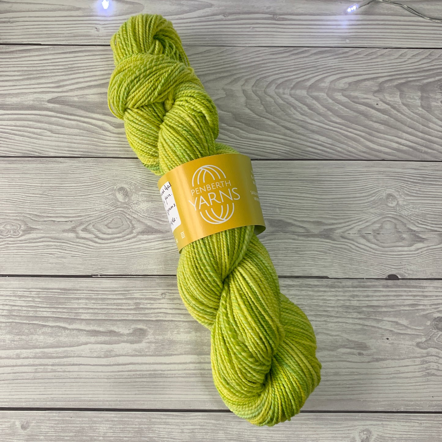 Spring Greens, Corriedale Hand Spun Yarn