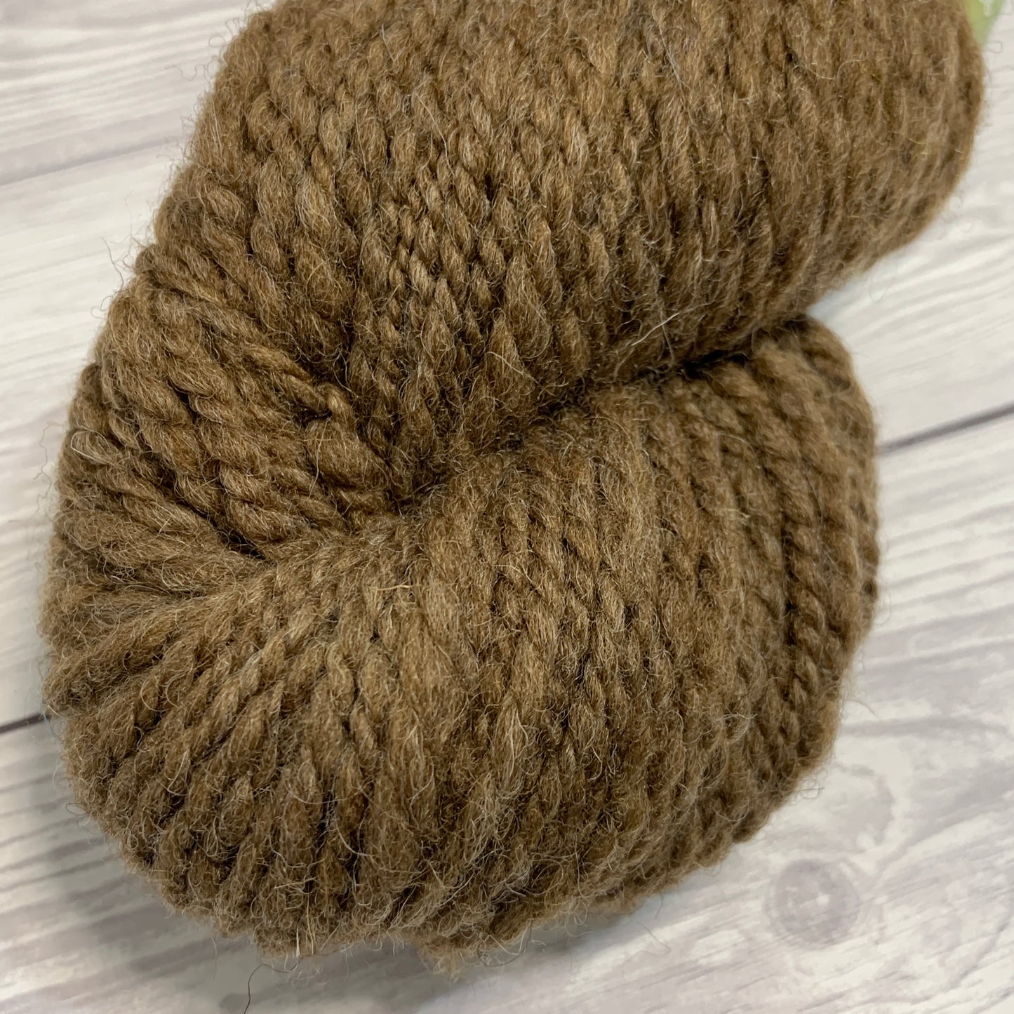 Manx Loaghtan Handspun Yarn in Natural Chocolate Brown