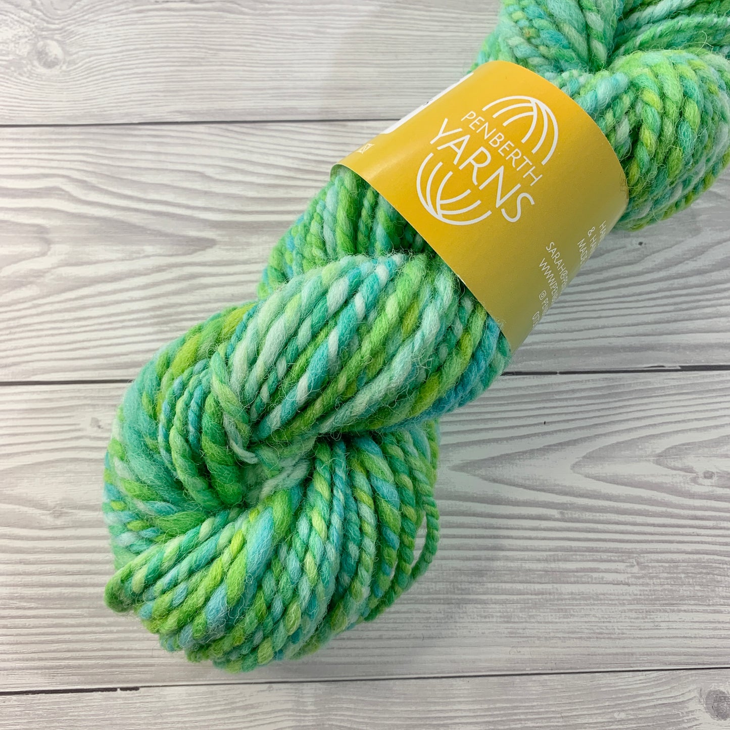 Green Wave Handspun Southdown Yarn