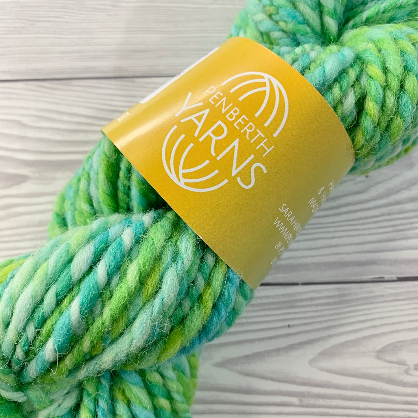 Green Wave Handspun Southdown Yarn