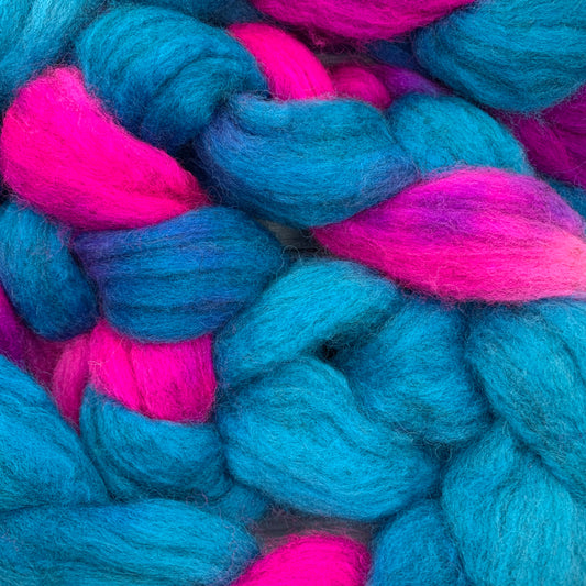 Exmoor Sock Hand Dyed Wool Tops 100g