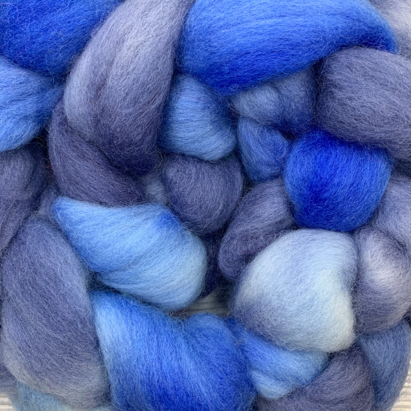 Falklands Merino Hand Dyed Wool Tops Spinning Fibre 100g